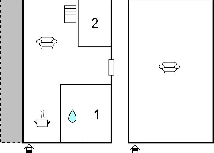 2 Bedroom Cozy In